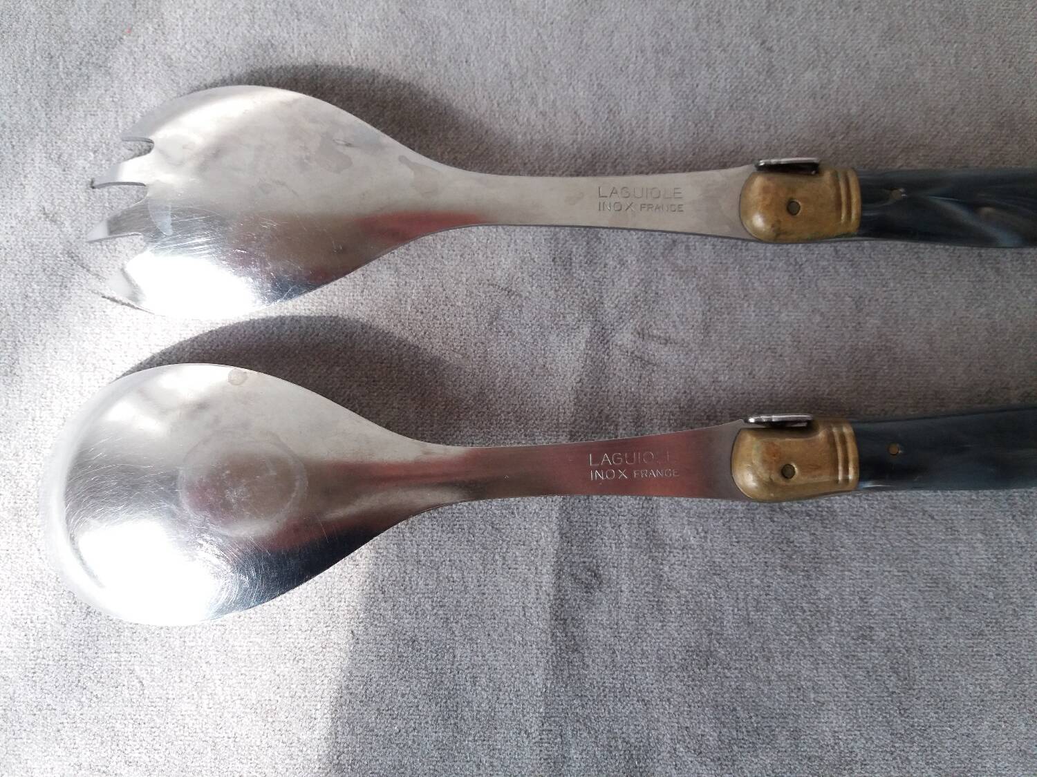 Laguiole salad servers
