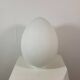 Vintage Vianne egg lamp in opaline 1970s