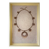 Contemporary painting "Berber Necklace 1", 2023