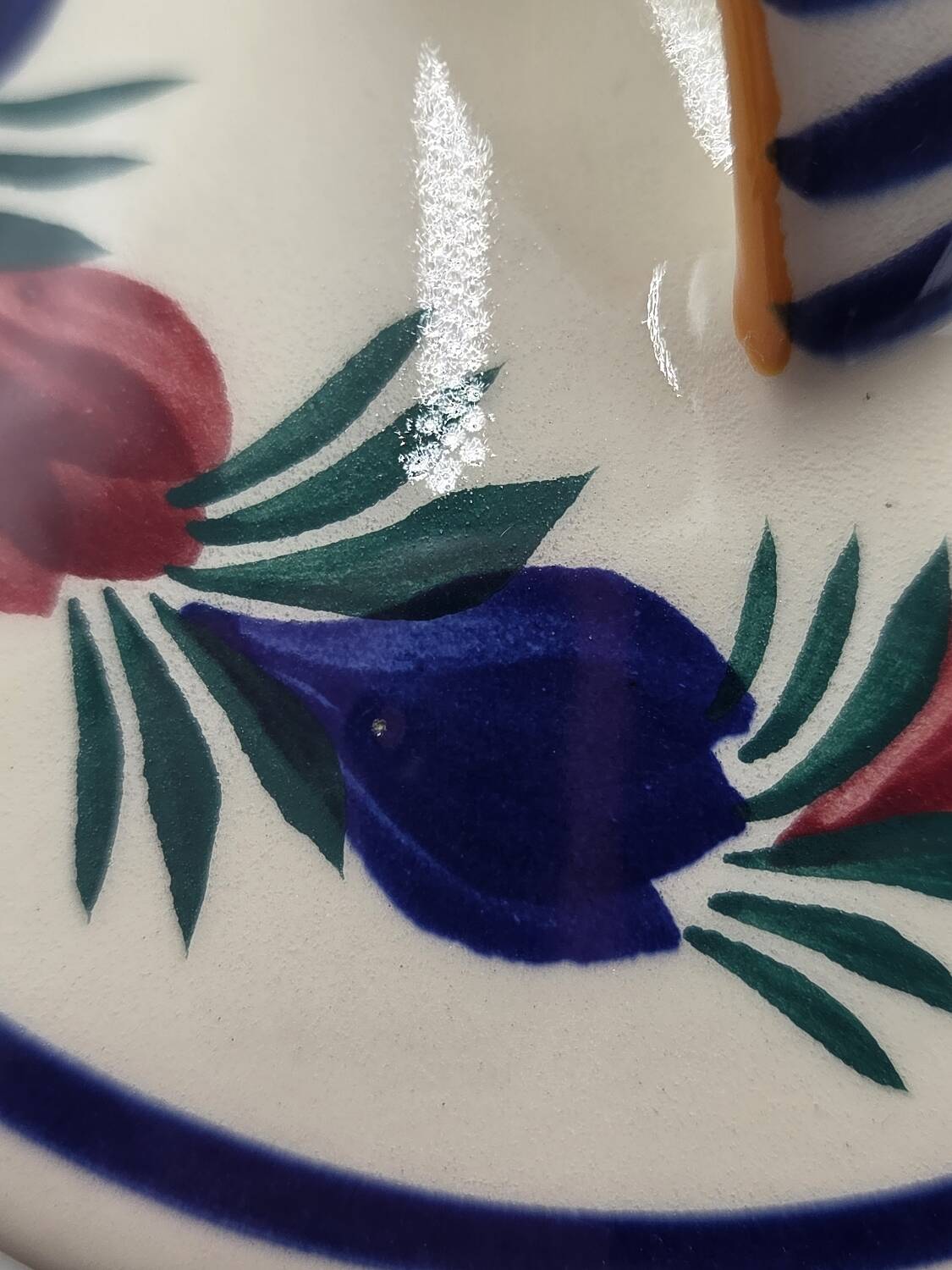 Bonbonnière/Sugar bowl HB Quimper