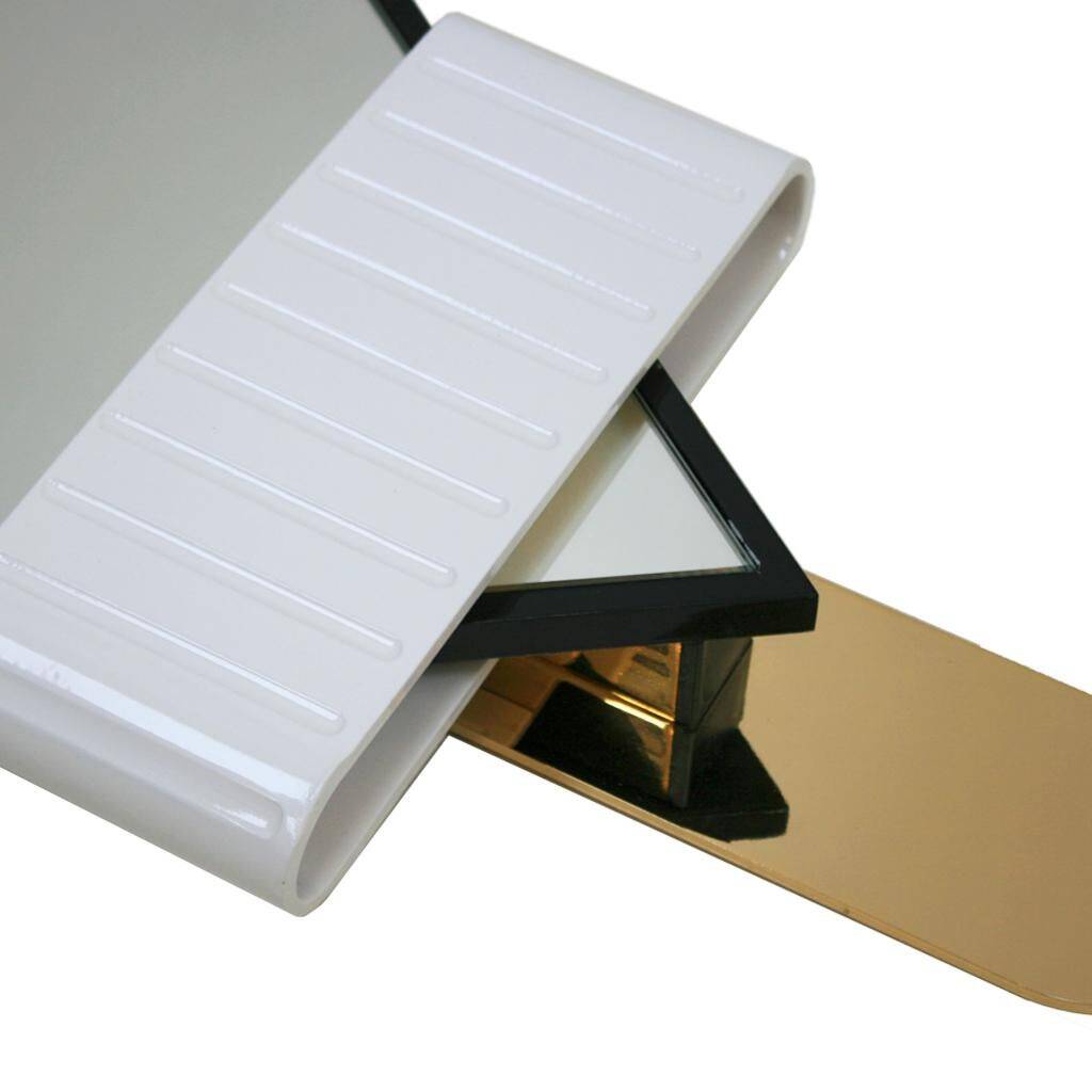 Contemporary Italian Green "Bonnet" Mirror Designed by Elena Salmistraro