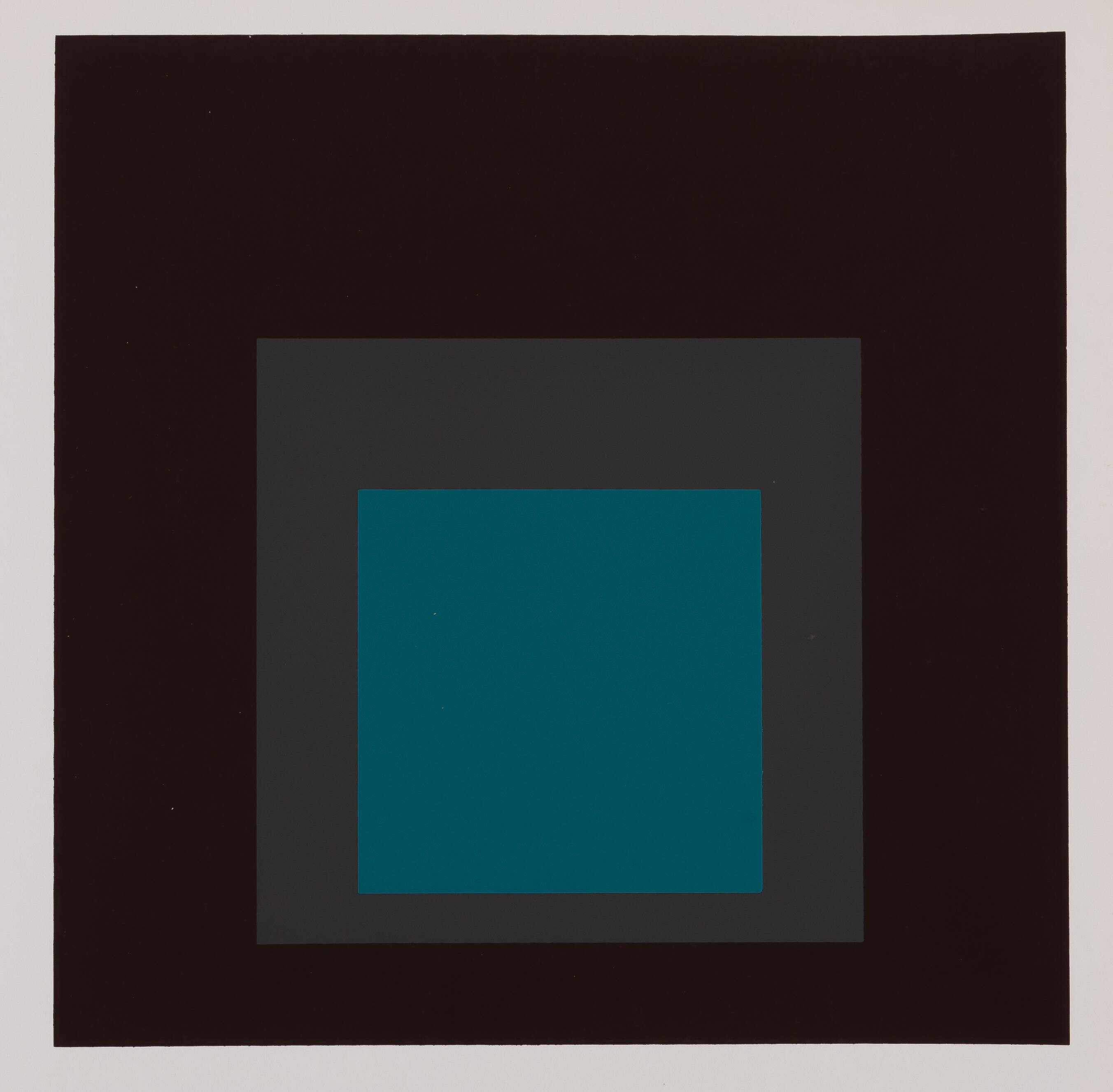 Josef ALBERS: Homage to the Square, Set Off - Colour Screen Print