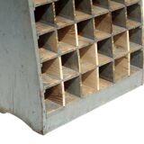 1940 Industrial Wooden Shelving Unit industrial design