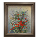 20th Century Baroque Still Life with Flowers by Roger Remmerie, Belgium