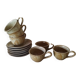 Tasses à café Vintage en grès