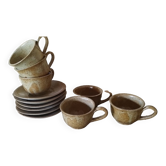 Tasses à café Vintage en grès