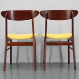 1960s Set of Four Retored Dining Chairs by Farstrup, Denmark