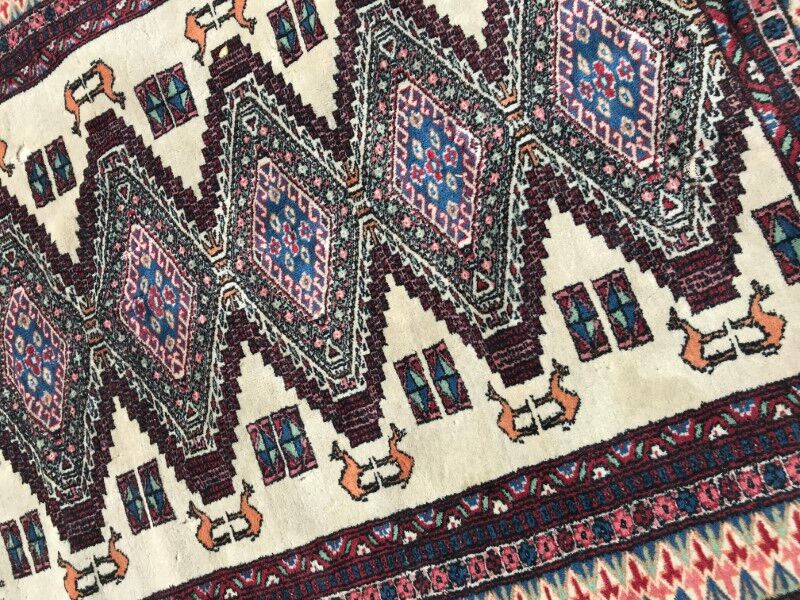 Carpet vintage pakistan done hand 126 X 188 CM