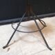Industrial swivel chair wood and metal