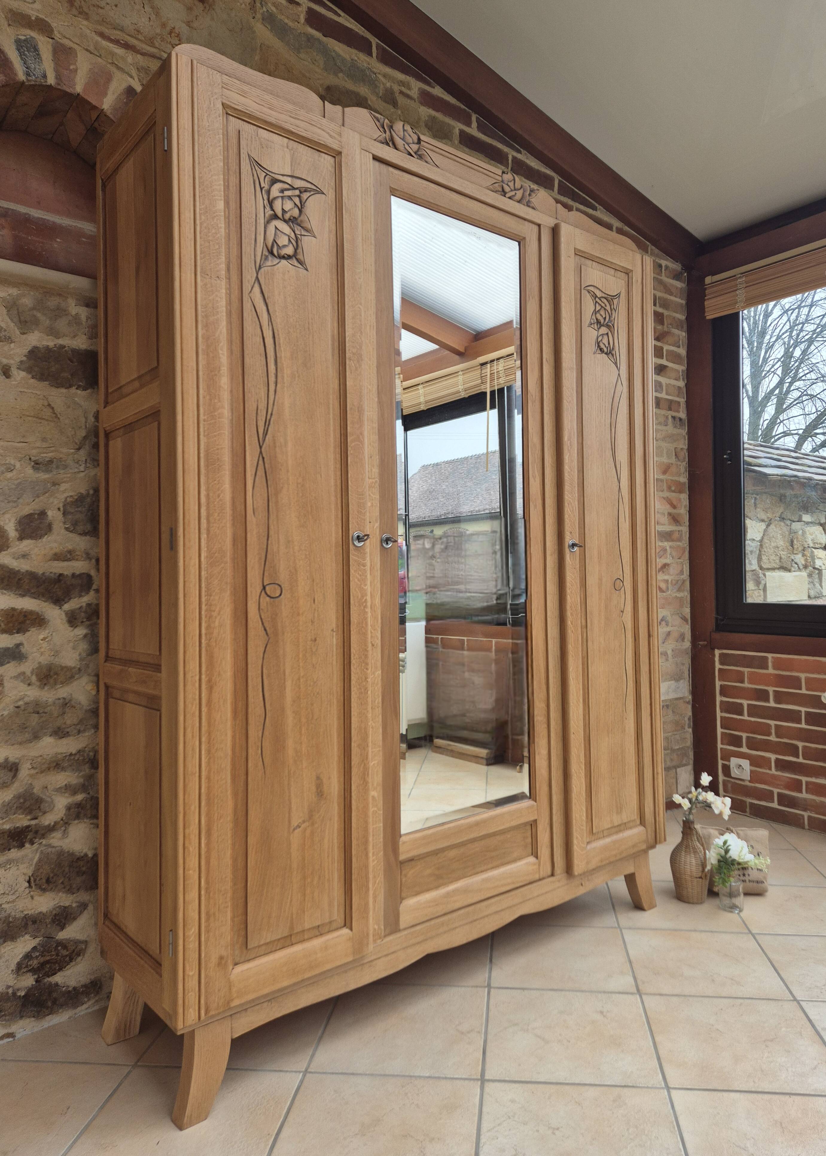 Parisian art deco wardrobe