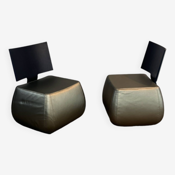 Pair of Pascal Mourgue "Tazia" armchairs for Ligne Roset