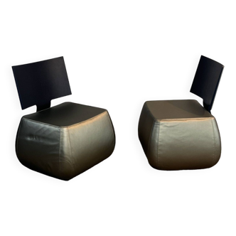 Pair of Pascal Mourgue "Tazia" armchairs for Ligne Roset