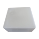 Square ceiling in 1960s white opaline