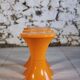 Tam Tam stool in orange by Henry Massonnet for Stamp, 1970