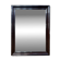 Miroir en bois style Palissandre miroir mercure.