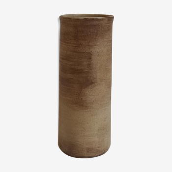 Vase grès années 70 hauteur 32,5 cm