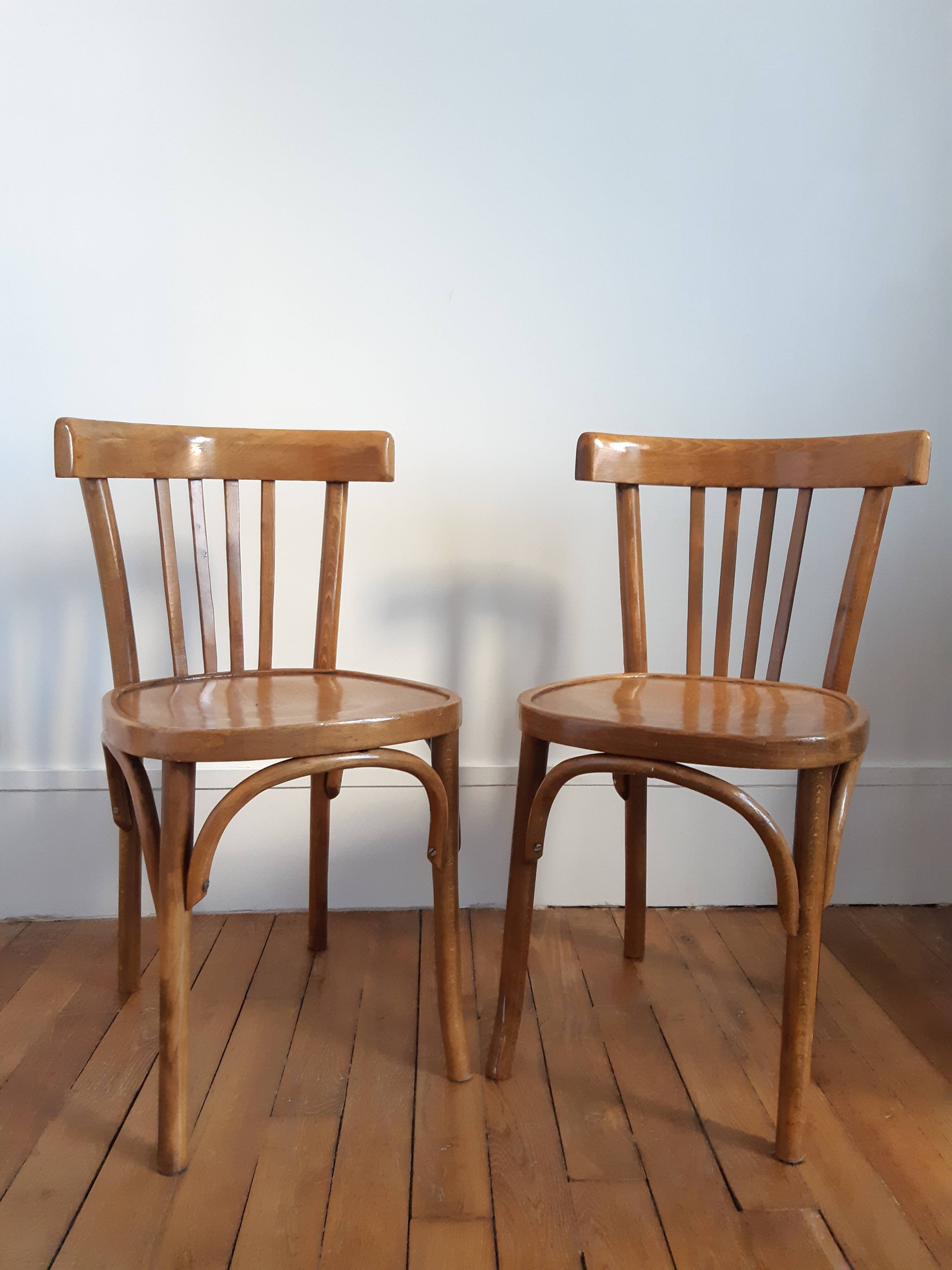 Set of 2 bistro chairs