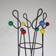 1950s “clé de sol” coat rack