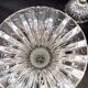 Suite de 2 flûtes à champagne Baccarat modèle Masséna