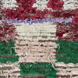 Tapis Marocain  Boucherouite coloré - 80 x 170 cm