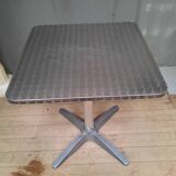 Metal bistro table