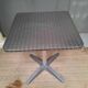 Metal bistro table