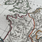 1822 - Map of Europe in the time of Charles V