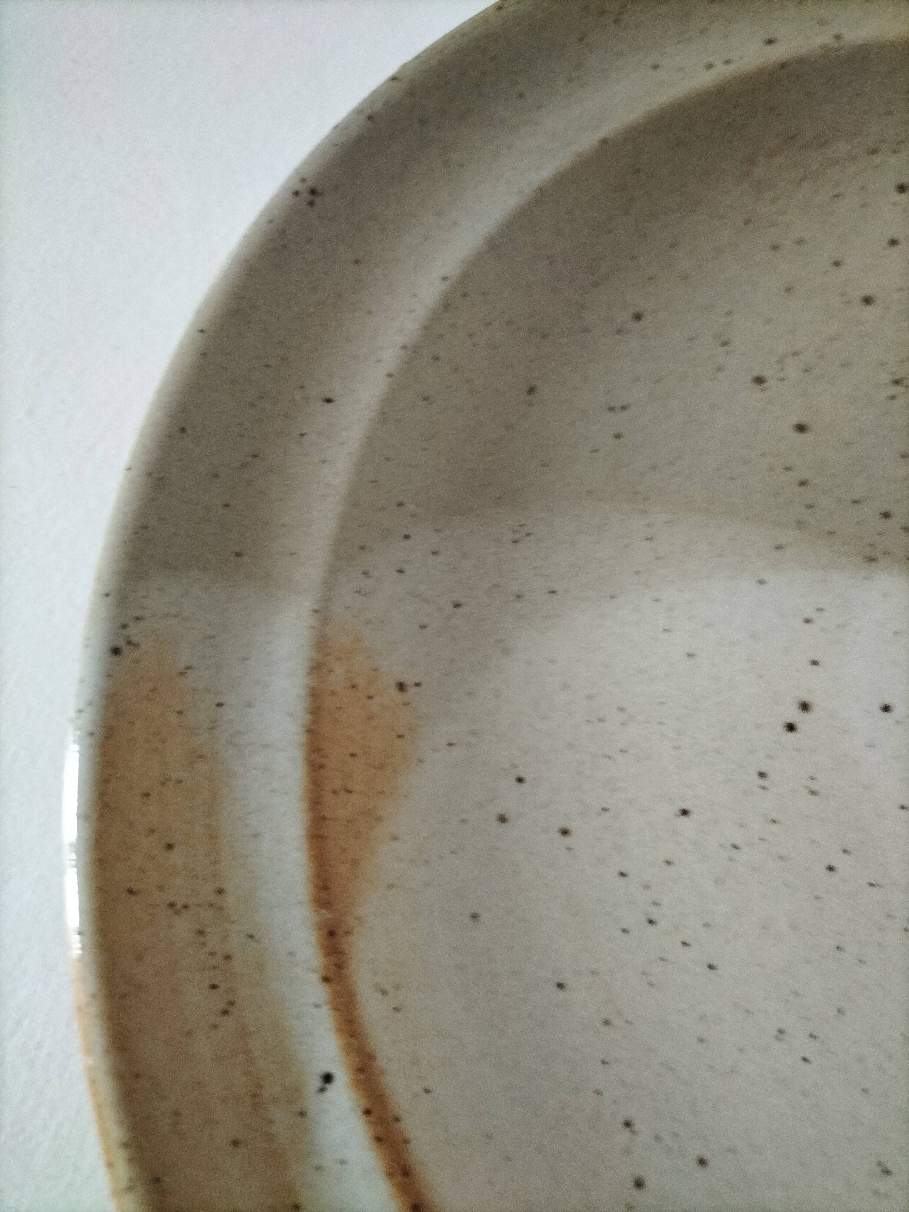 Ensemble à brunch vintage en grès du Marais, décor campagne