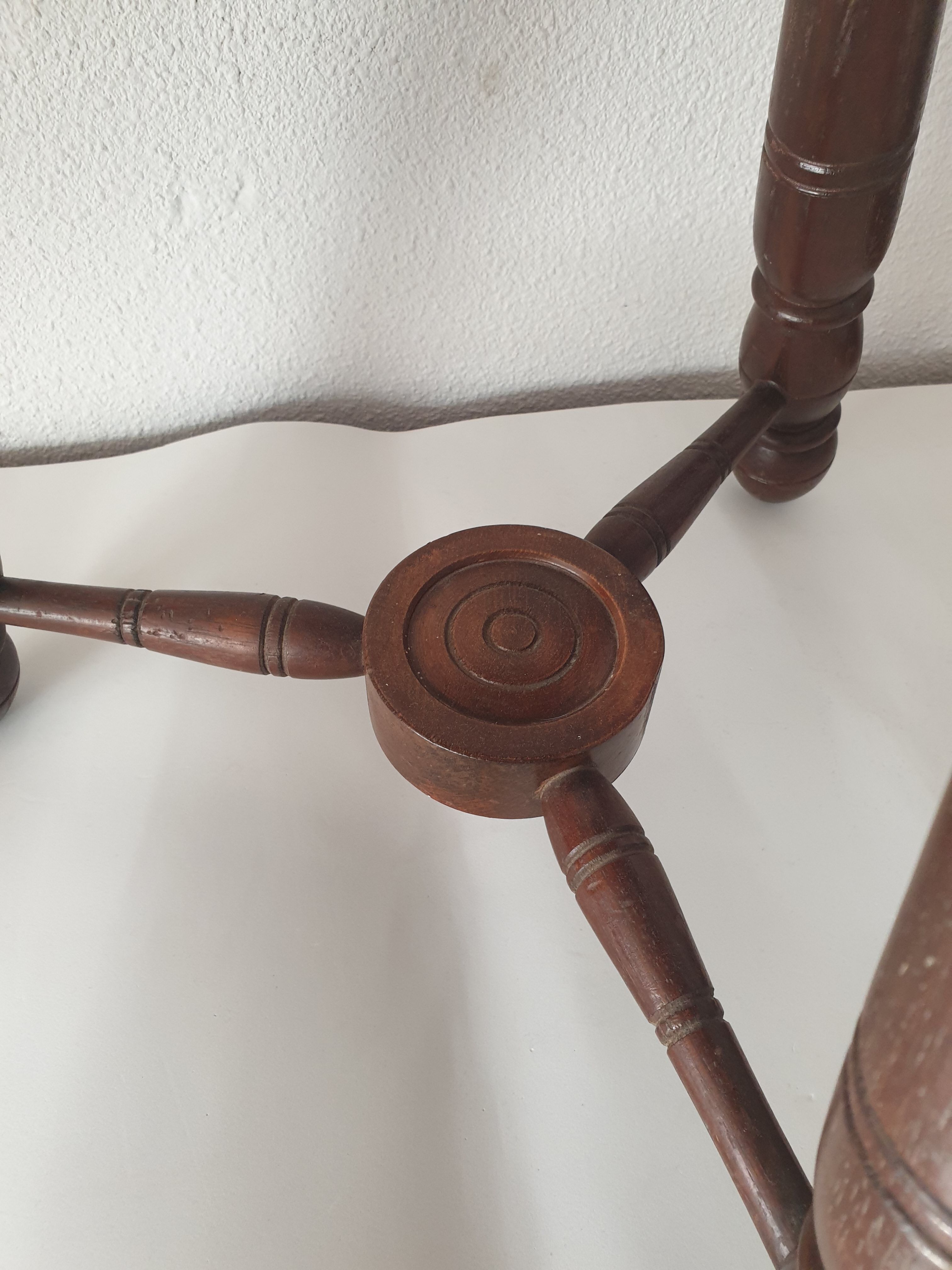 Brutalist stool 60s