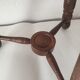 Brutalist stool 60s