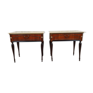 Paire de tables de chevet