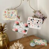 Golden postcard display