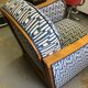 Armchair 1930s, reclining, fully restored