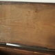 Coffre en bois sculpté bas reliefs artisanal XXème