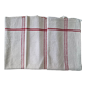 Set of 3 antique tea towels