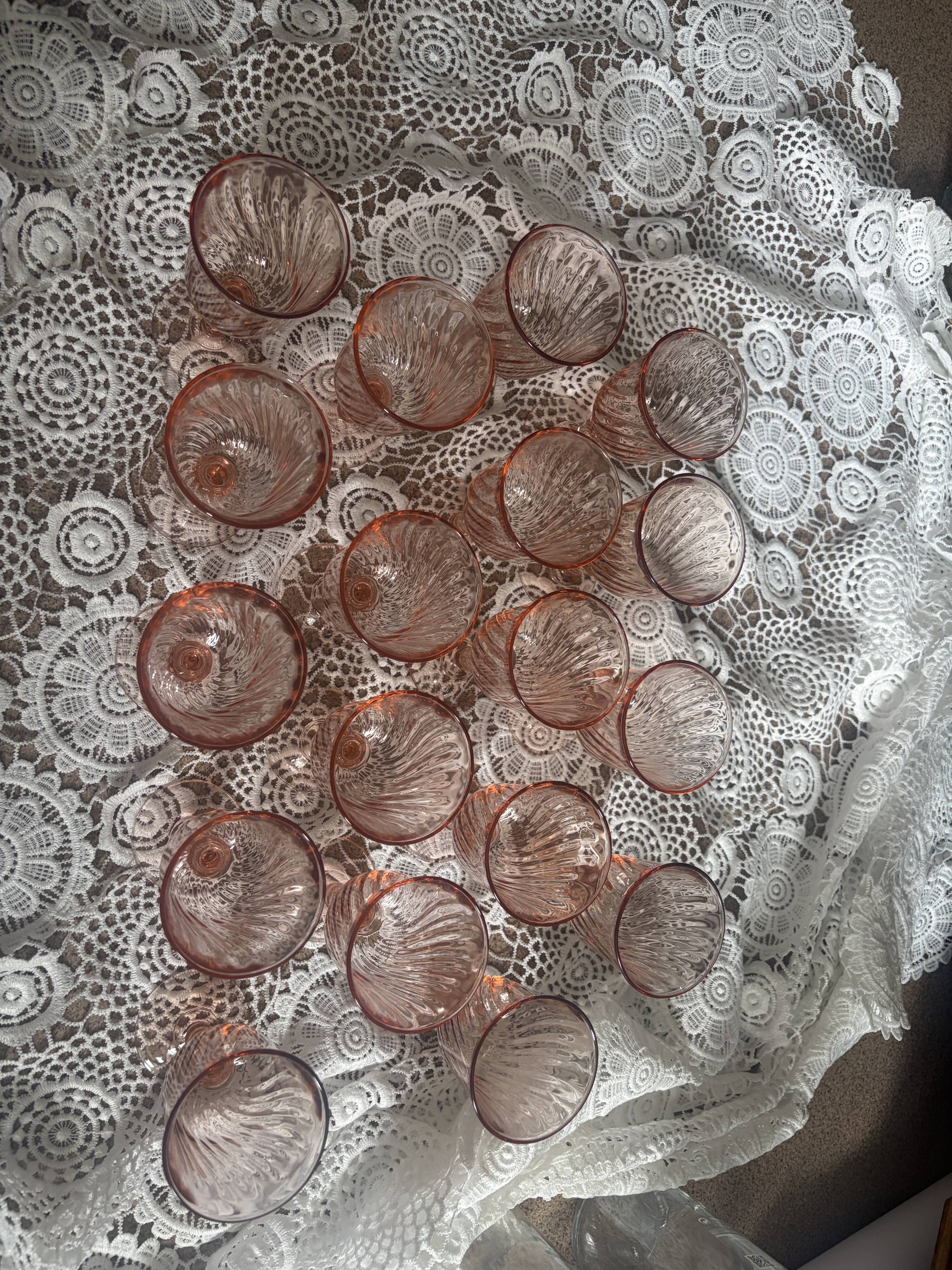 Verres à liqueur Rosaline