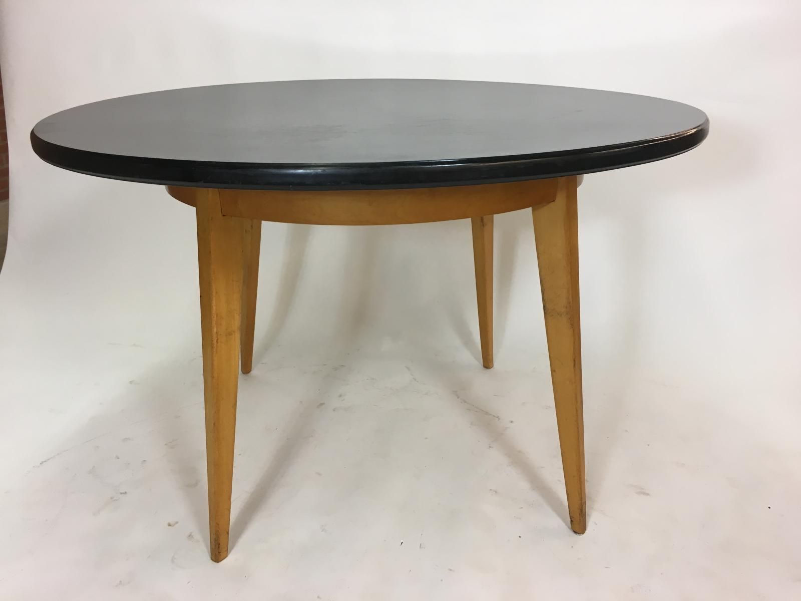Table of dining in Birch by Cees Braakman for Pastoe 1950 s vintage