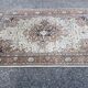 Oriental carpet Punjab India. Handmade: 1.26 X 1.64 m