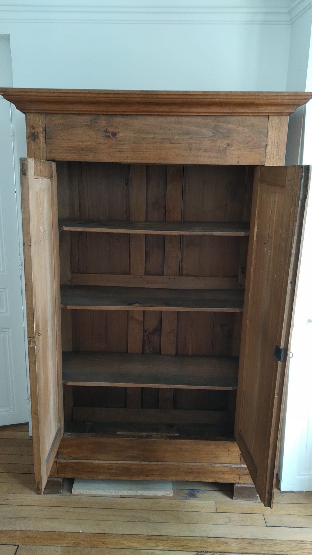 Antique solid wood cabinet