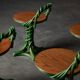 Whimsical Vine Twist Stools, France, Late 20th Century