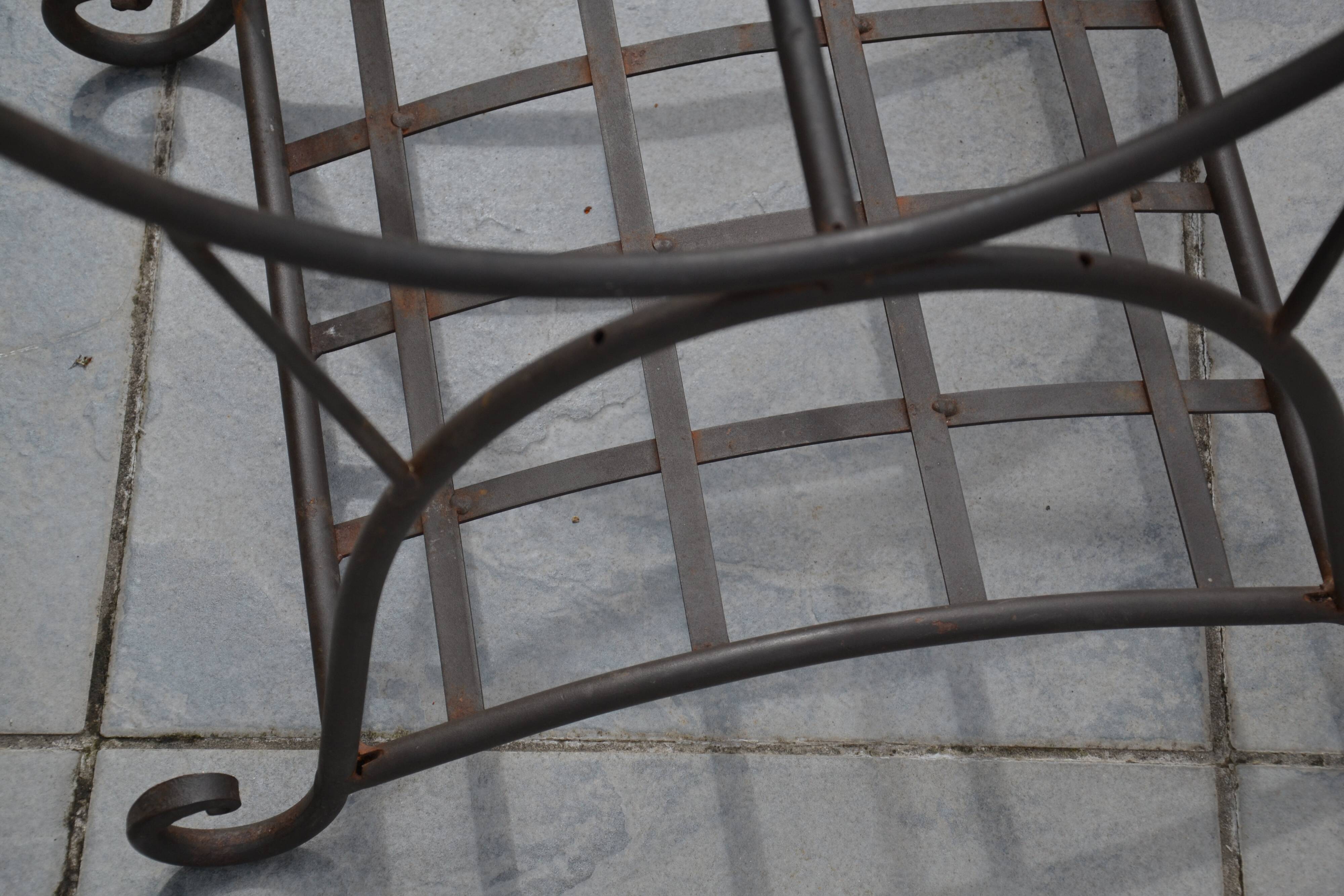 Curule stool/seat in Neo-Classical Empire style