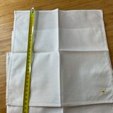 4 embroidered napkins