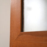 Rectangular modern antique mirror, 123x51 cm