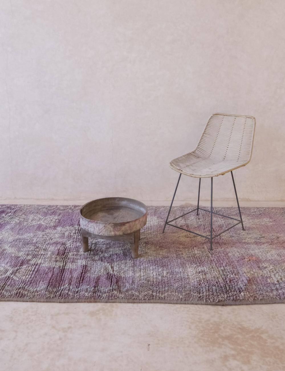 Vintage Purple Lavender Rug - 267 x 130 cm