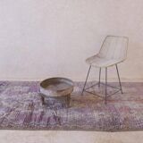 Vintage Purple Lavender Rug - 267 x 130 cm