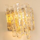 Pair of large Kalmar Murano wall sconces, Austria, 1960s.