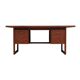 Teak desk, Danish design, 1970s, production: Denmark