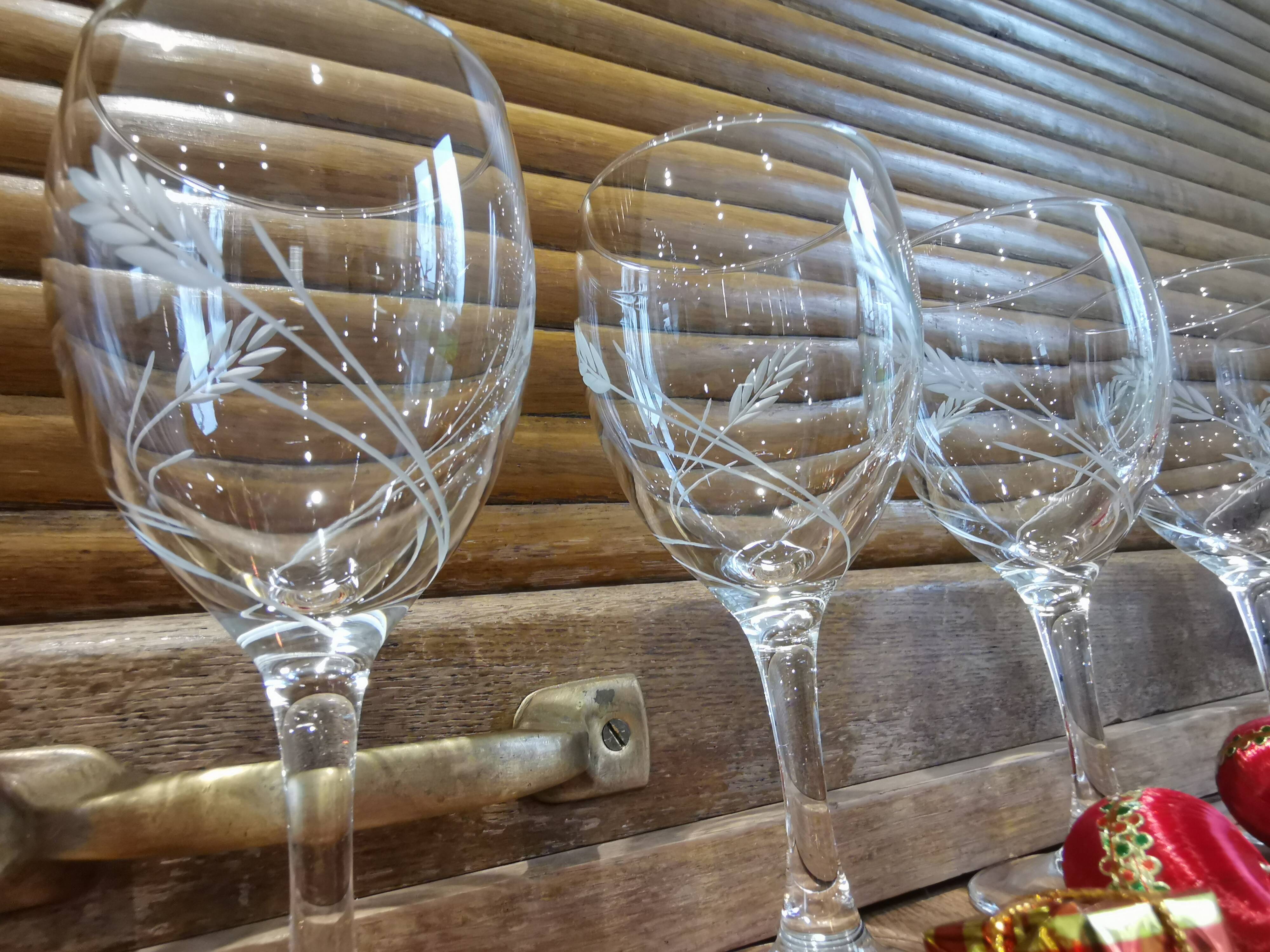 10 wine glasses Luminarc model "sheaf epi de blè"