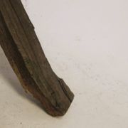 Sturdy Wabi Sabi chair in solid wood, 1950
