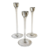 Set of three glass candle holders, Ikea, Blomster, 1999